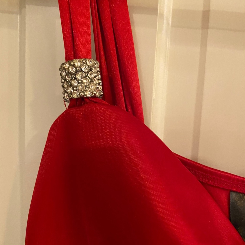 Red Mini Dress - Picture 4 of 6